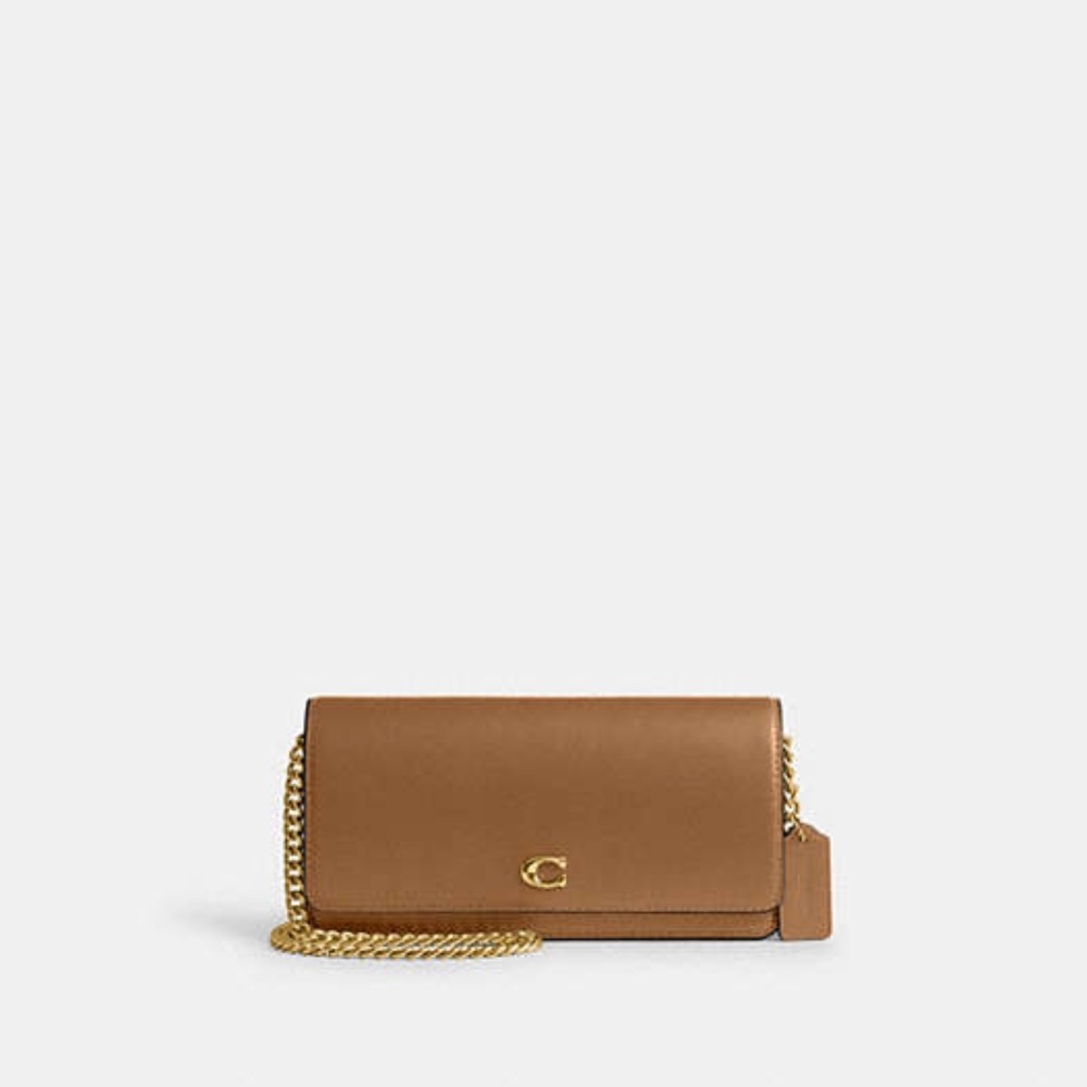 Evie Long Wallet With Chain